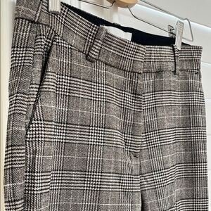 H&M Plaid Trousers - Brown and Black